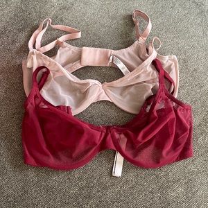 2 Body by Victoria VS Unlined Demi Bras
